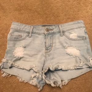 Hollister jean shorts